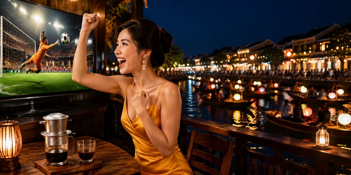 Người dùng Hội An thư giãn bên cà phê và trải nghiệm giải trí casino có trách nhiệm